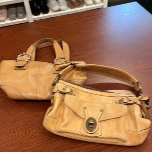 2 Coach bags in good used condition